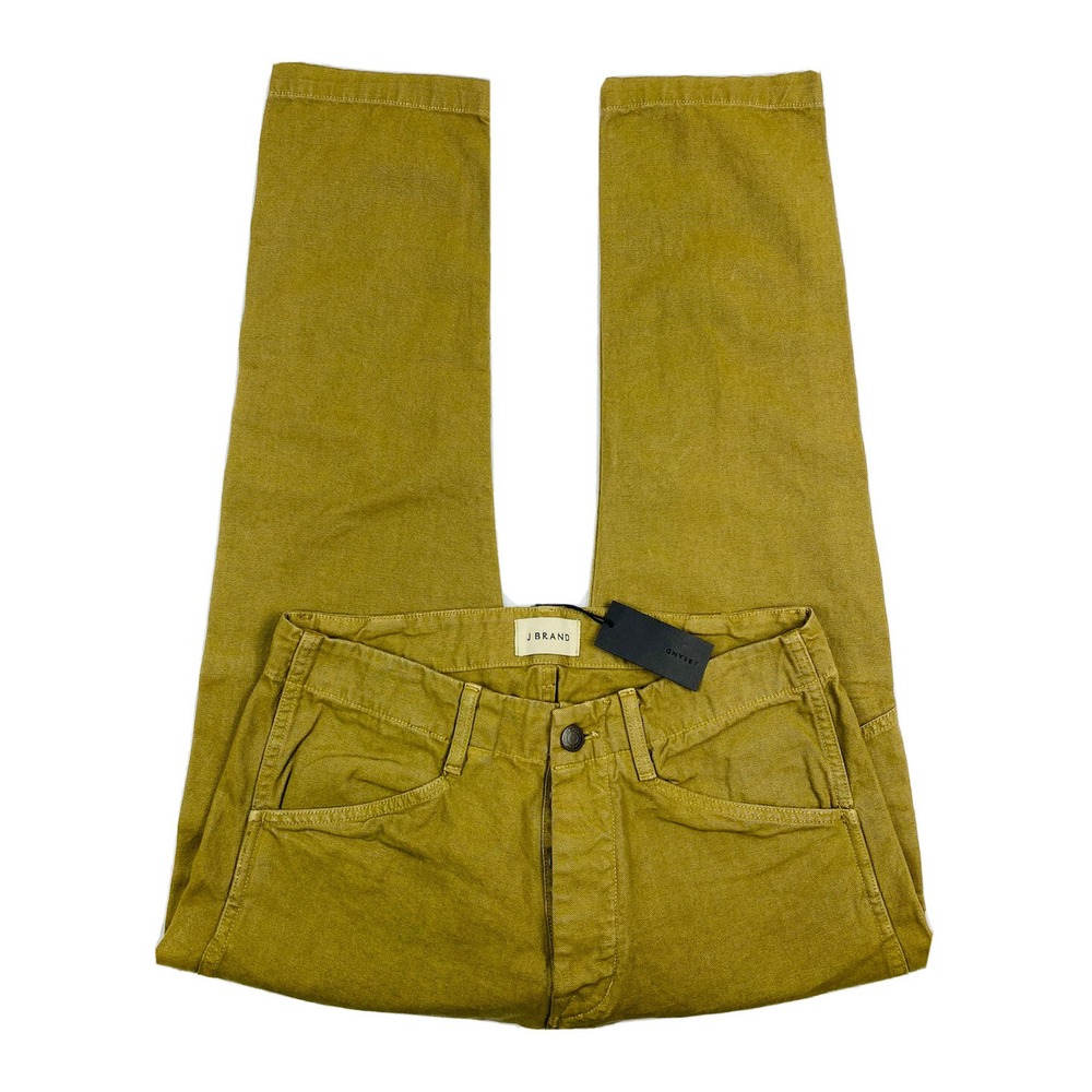 J Brand Clay Long Rise Cinch Back Mens Jeans Size 32 Tan Cork 140436M450